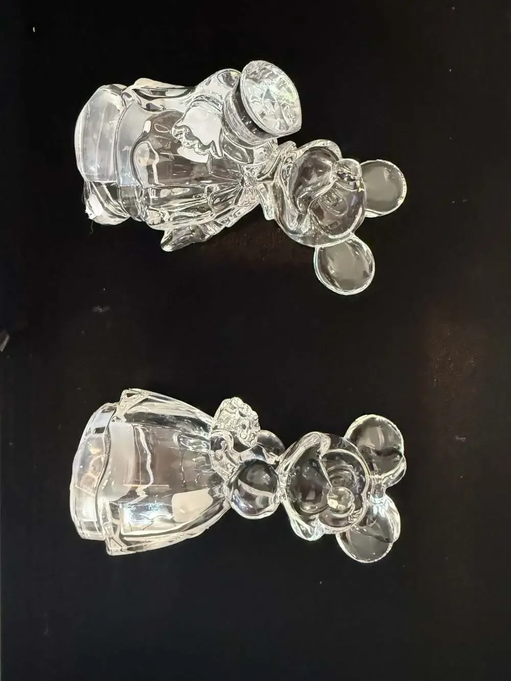 Lenox Disney Mickey & Minnie Mouse Crystal Salt & Pepper Shaker Set